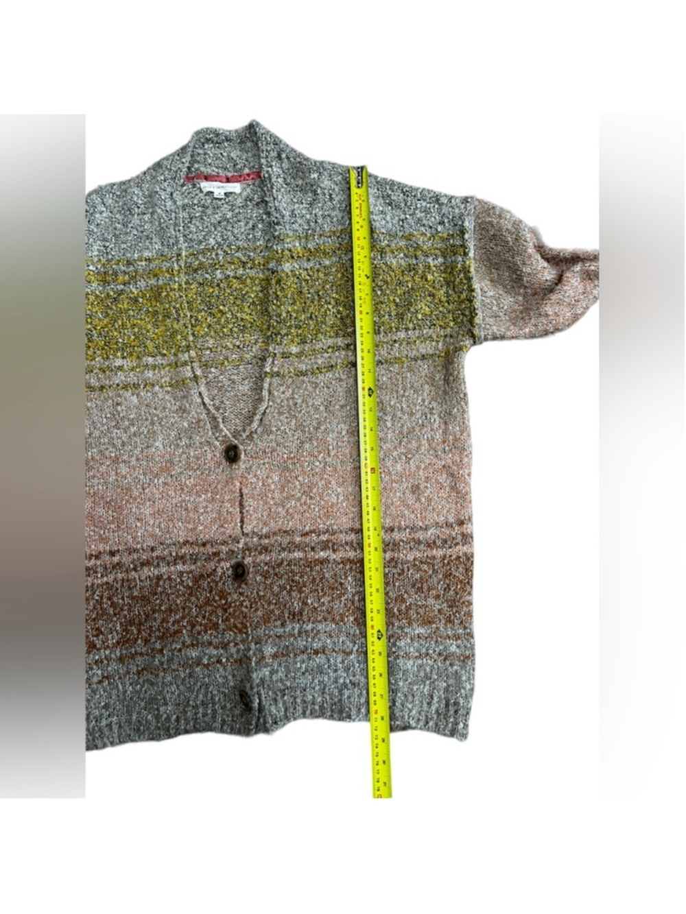 Coco & Jaimeson Color Block Cardigan Sweater - Picture 15 of 16